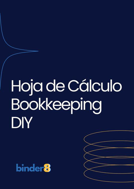 Hoja de Cálculo Contabilidad Bookkeeping por tu propia cuenta (DIY)