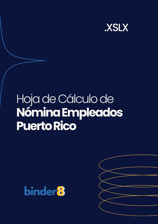 Hoja de Cálculo para pagar Nómina Empleados Puerto Rico