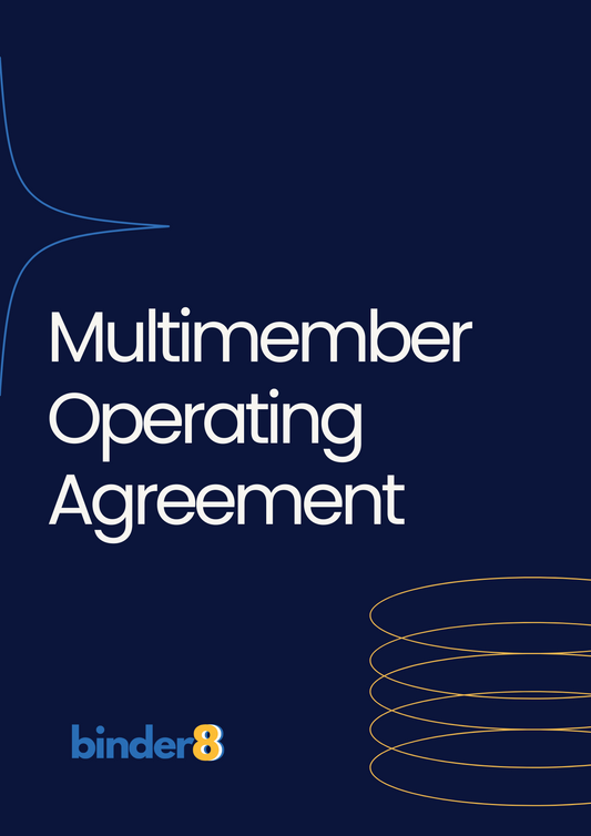 Modelo de Operating Agreement LLC Multi Miembro LLC- Multi Member LLC Operating Agreement Template - Documento en Inglés - Puerto Rico